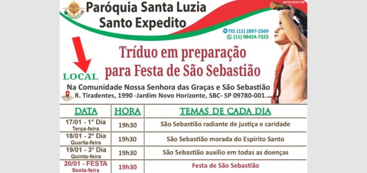 Festa de São Sebastião de 2023